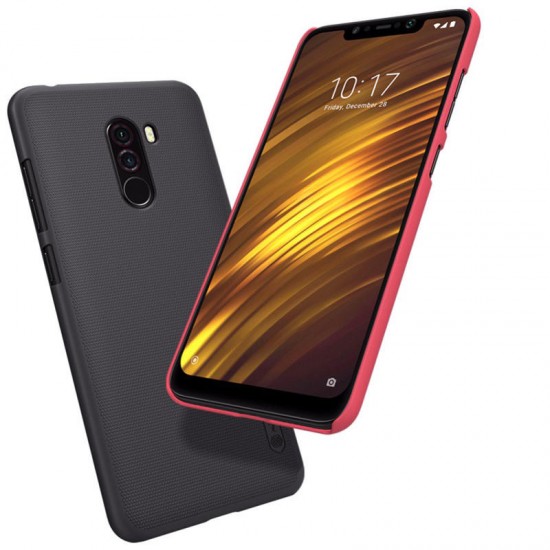 NILLKIN Matte Shockproof Hard PC Back Cover Protective Case for Xiaomi Pocophone F1 NILLKIN Matte Shockproof Hard PC Back Cover Protective Case for Xiaomi Pocophone F1