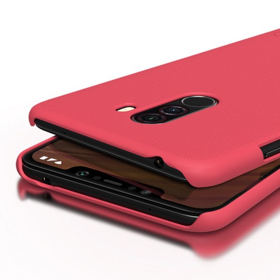 NILLKIN Matte Shockproof Hard PC Back Cover Protective Case for Xiaomi Pocophone F1 NILLKIN Matte Shockproof Hard PC Back Cover Protective Case for Xiaomi Pocophone F1