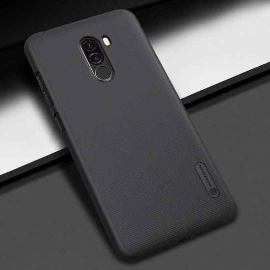 NILLKIN Matte Shockproof Hard PC Back Cover Protective Case for Xiaomi Pocophone F1 NILLKIN Matte Shockproof Hard PC Back Cover Protective Case for Xiaomi Pocophone F1