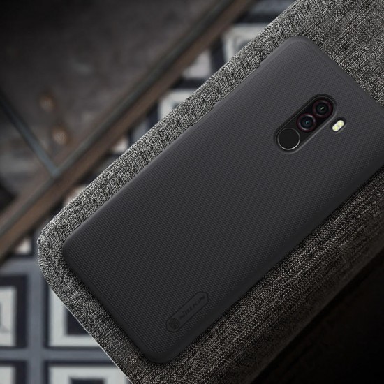 NILLKIN Matte Shockproof Hard PC Back Cover Protective Case for Xiaomi Pocophone F1 NILLKIN Matte Shockproof Hard PC Back Cover Protective Case for Xiaomi Pocophone F1