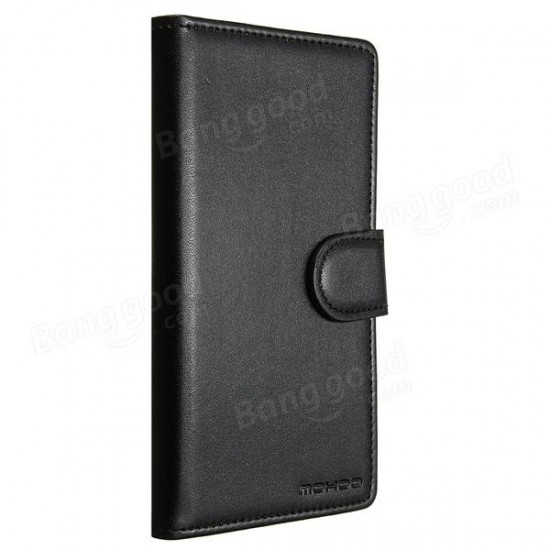 Mohoo Magnetic Flip Leather Case Wallet Cover Stand For Sony Xperia M4 Aqua