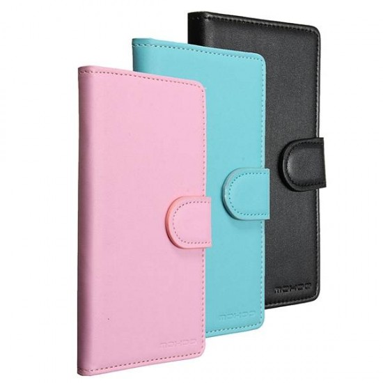 Mohoo Magnetic Flip Leather Case Wallet Cover Stand For Sony Xperia M4 Aqua