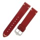 20mm 22mm Shock Resistant Leather Replacement Strap Watch Band Spring Pars Tool Wristband