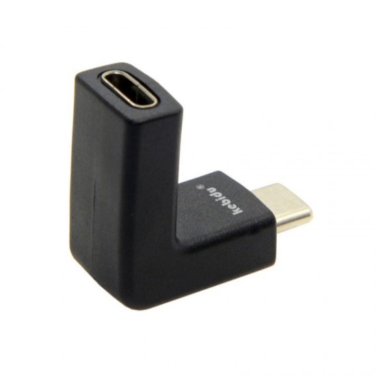 Bakeey 10Gbps 90 Degree USB 3.1 Type-C Male to Female Extension USB-C Adapter Connector