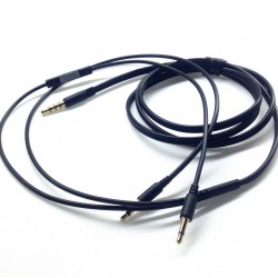 1.2m Replacement Audio Cable Remote Mic for iPhone B&W Bowers & Wilkins P3 Headphones