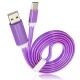 1M 3.3ft LED Light USB 3.1 Type C To USB 2.0 A Data Sync Charger Cable For Mobile Phone