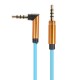 1M 3.5mm to 3.5mm Jack Audio Audio Gold Plug Cord Cable for Mobile Phone