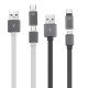 2 in 1 2.4A TPE USB 1M Type-C and Micro USB Cable for Samsung Xiaomi Huawei 2 in 1 2.4A TPE USB 1M Type-C and Micro USB Cable for Samsung Xiaomi Huawei