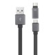 2 in 1 2.4A TPE USB 1M Type-C and Micro USB Cable for Samsung Xiaomi Huawei 2 in 1 2.4A TPE USB 1M Type-C and Micro USB Cable for Samsung Xiaomi Huawei