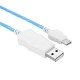 Bakeey 2.4A Flowing Light Type C Fast Charging Data Cable 1M For Smart Phone Tablet Bakeey 2.4A Flowing Light Type C Fast Charging Data Cable 1M For Smart Phone Tablet