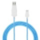 Bakeey 2.4A Flowing Light Type C Fast Charging Data Cable 1M For Smart Phone Tablet Bakeey 2.4A Flowing Light Type C Fast Charging Data Cable 1M For Smart Phone Tablet