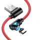 FLOVEME 90 Degree Angle Type C LED Magnetic Braided Fast Charging Data Cable 1M For Smart Phone FLOVEME 90 Degree Angle Type C LED Magnetic Braided Fast Charging Data Cable 1M For Smart Phone