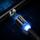 FLOVEME Micro USB LED Magnetic Braided Fast Charging Cable 1m For Redmi Note 4 4X S7 Edge S6 FLOVEME Micro USB LED Magnetic Braided Fast Charging Cable 1m For Redmi Note 4 4X S7 Edge S6