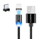 FLOVEME Micro USB LED Magnetic Braided Fast Charging Cable 1m For Redmi Note 4 4X S7 Edge S6 FLOVEME Micro USB LED Magnetic Braided Fast Charging Cable 1m For Redmi Note 4 4X S7 Edge S6