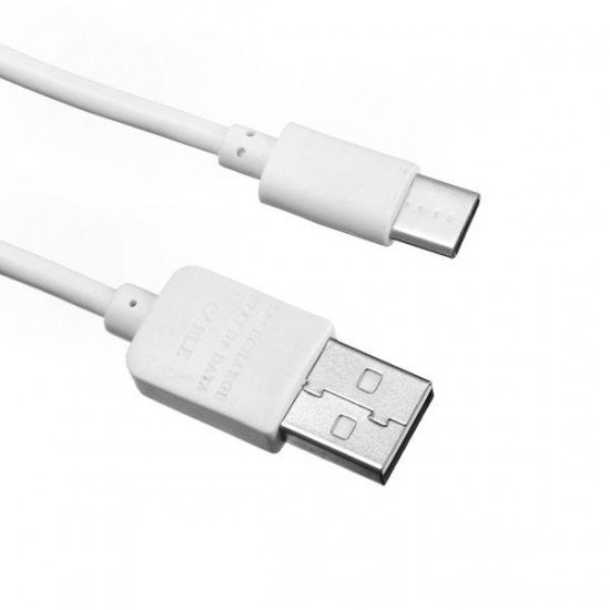 LAPU 2.0A 0.82ft/0.25m USB 2.0 Type-C TPE Wire Data Cable For Samsung Xiaomi Huawei