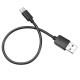 LAPU 2.0A 0.82ft/0.25m USB 2.0 Type-C TPE Wire Data Cable For Samsung Xiaomi Huawei