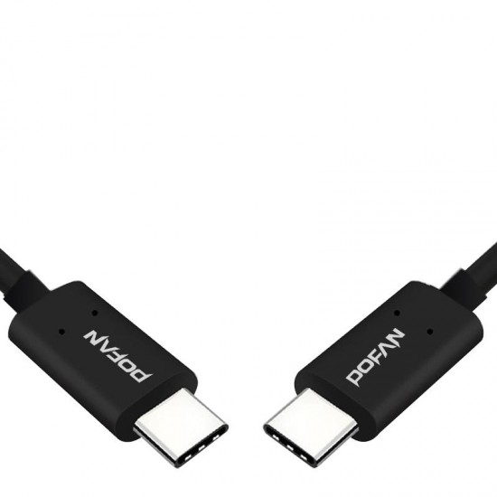 POFAN P09 1m Type-C to Type-C 3.0 USB Data Sync Cable for Mobile Phone POFAN P09 1m Type-C to Type-C 3.0 USB Data Sync Cable for Mobile Phone