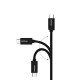 POFAN P09 1m Type-C to Type-C 3.0 USB Data Sync Cable for Mobile Phone POFAN P09 1m Type-C to Type-C 3.0 USB Data Sync Cable for Mobile Phone