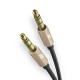 ROCK SPACE AUX 3.5mm Jack Male To Male OFC HIFI Audio Cable 1m For Mobile Phone Tablet Speaker ROCK SPACE AUX 3.5mm Jack Male To Male OFC HIFI Audio Cable 1m For Mobile Phone Tablet Speaker