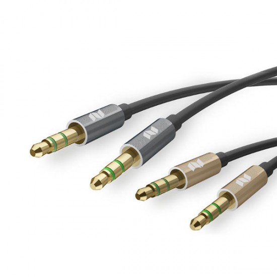 ROCK SPACE AUX 3.5mm Jack Male To Male OFC HIFI Audio Cable 1m For Mobile Phone Tablet Speaker ROCK SPACE AUX 3.5mm Jack Male To Male OFC HIFI Audio Cable 1m For Mobile Phone Tablet Speaker