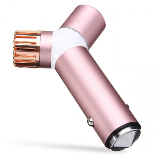 2 in1 DC12-24V Dual USB Car Charger Fresh Air Ionic Purifier Oxygen Bar Ozone Ionizer for iPhone 8