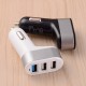 30W 3 USB Port 2.4A Smart Quick Charge Car Charger for Samsung HUAWEI iPhone