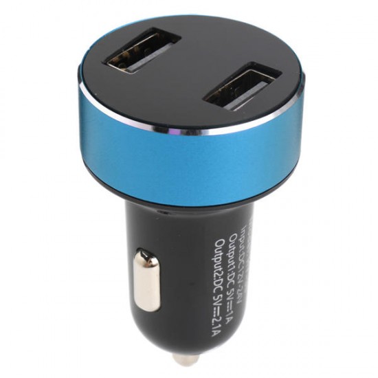 3.1A Dual USB LED Display Quick Charge Car charger For iPhone X 8 Plus OnePlus 5 S8 Xiaomi 6