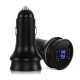 Aluminum 3.1A 2 USB Ports Digital LED Display Car Charger for Samsung Huawei iPhone iPad Aluminum 3.1A 2 USB Ports Digital LED Display Car Charger for Samsung Huawei iPhone iPad