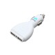EU Plug 3 In 1 Travel Car Charger For iPhone Smartphone Device EU Plug 3 In 1 Travel Car Charger For iPhone Smartphone Device