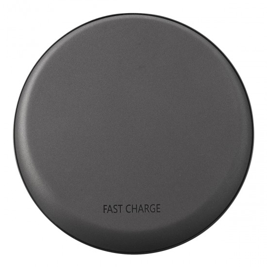 10W Qi Standard 9V Fast Wireless Desktop Charger Pad for iPhone X 8 Plus Galaxy S8 S9 Note 8