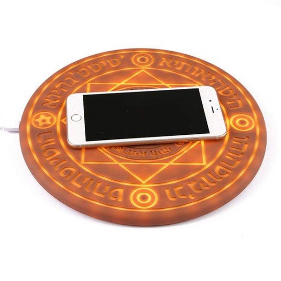 Bakeey 10W Magic Array Wireless Charger Fast Charging Pad For iPhoneX S9 Note9 Huawei P20 pro Bakeey 10W Magic Array Wireless Charger Fast Charging Pad For iPhoneX S9 Note9 Huawei P20 pro