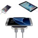 QC2.0 Aluminium F400-U 10W Fast Charge Wireless Charging Pad For iPhone Samsung HUAWEI Smartphone