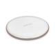 Ulefone UF002 10W 9V Fast Charging Qi Wireless Desktop Leather Charger Pad for iPhone X S9 Mix 2S