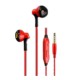 3.5mm Jack Semi-in-ear Wired Control Earphone Stereo Lossless Sound Noise Cancelling Music Headset