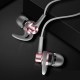 AUGIENB RX-E3 3.5mm Wired Control Earphone Stereo Heavy Bass Music Sports Headphone with Mic