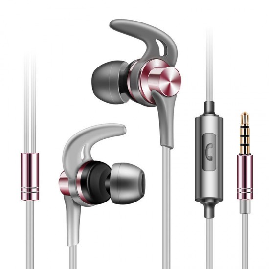 AUGIENB RX-E3 3.5mm Wired Control Earphone Stereo Heavy Bass Music Sports Headphone with Mic AUGIENB RX-E3 3.5mm Wired Control Earphone Stereo Heavy Bass Music Sports Headphone with Mic