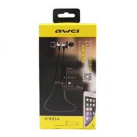 AWEI A980BL Wireless Bluetooth 4.0 Magnetic Sports Noise Isolation In-ear Headphone AWEI A980BL Wireless Bluetooth 4.0 Magnetic Sports Noise Isolation In-ear Headphone
