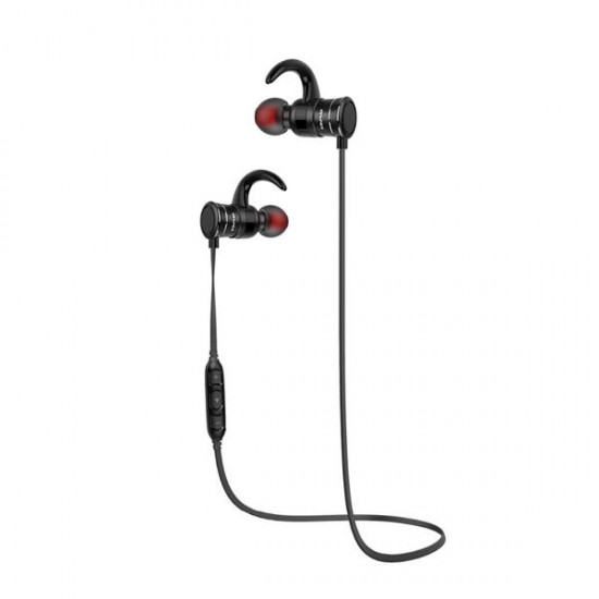 AWEI AK5 Sport Magnetic IPX4 Waterproof Hall Sensor Stereo HD Bass Bluetooth Earphone With Mic AWEI AK5 Sport Magnetic IPX4 Waterproof Hall Sensor Stereo HD Bass Bluetooth Earphone With Mic