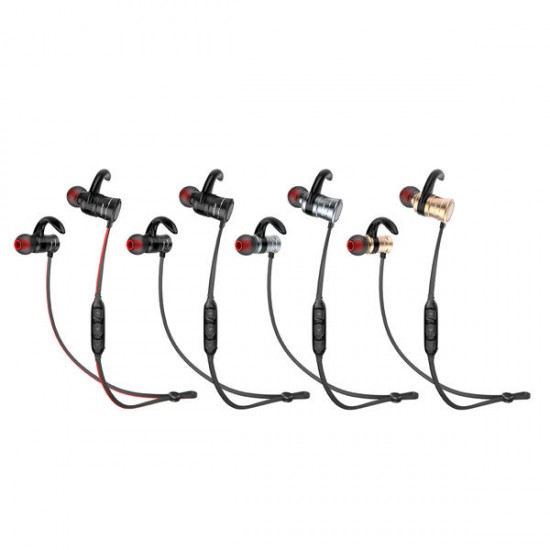 AWEI AK5 Sport Magnetic IPX4 Waterproof Hall Sensor Stereo HD Bass Bluetooth Earphone With Mic AWEI AK5 Sport Magnetic IPX4 Waterproof Hall Sensor Stereo HD Bass Bluetooth Earphone With Mic
