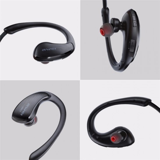 Awei A885BL Portable Wireless Bluetooth Earphone HIFI Stereo Waterproof Noise Reduction APT-X NFC