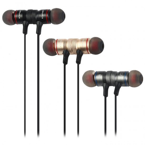 Awei A920BL Wireless Sport Bluetooth 4.0 Stereo In-ear Earphone Headphone Headset with Mic