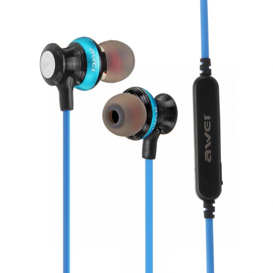 Awei B980bl Bluetooth Sweatproof In-ear Sports Wireless Earphone With Microphone