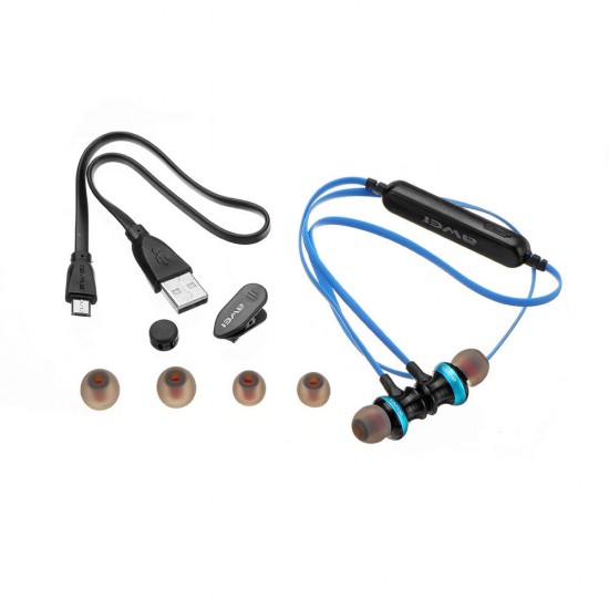 Awei B980bl Bluetooth Sweatproof In-ear Sports Wireless Earphone With Microphone