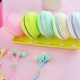 Portable Macaron Case Storage Box 3.5mm In-ear Earphone Headphone for iPhone X Samsung S7 S8 Xiaomi