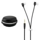 Portable Macaron Case Storage Box 3.5mm In-ear Earphone Headphone for iPhone X Samsung S7 S8 Xiaomi Portable Macaron Case Storage Box 3.5mm In-ear Earphone Headphone for iPhone X Samsung S7 S8 Xiaomi