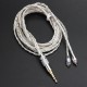 0.75mm Insert Needle Braided Headphone Cable Earphone Wire For KZ ZST/ZSR/ES3/ED12 Earphone