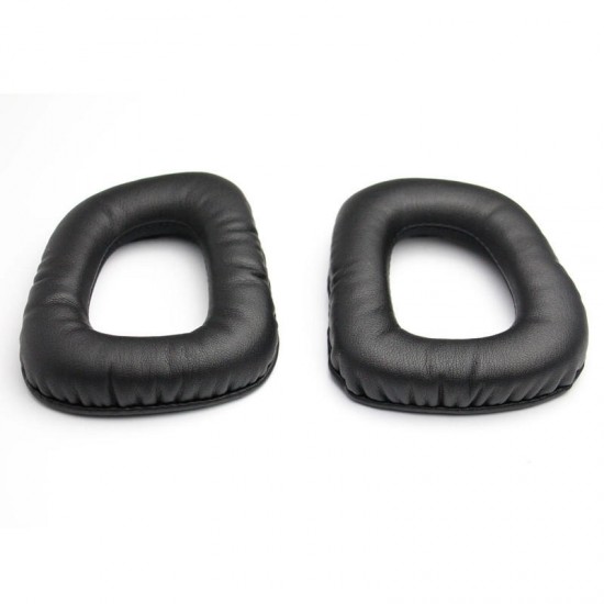1 Pair Black Soft Replacement Ear Pads Leather Cushions for Logitech G35 G930 G430 F450 Headphone 1 Pair Black Soft Replacement Ear Pads Leather Cushions for Logitech G35 G930 G430 F450 Headphone