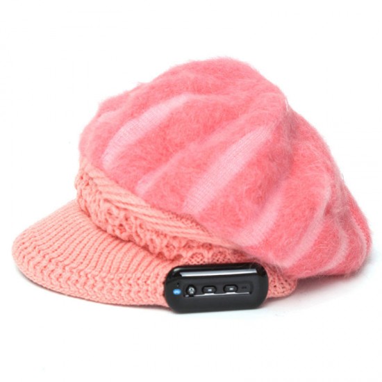 Wireless Bluetooth Smart Soft Cony Hair Headphone Cap Headset Speaker Mic Hat Wireless Bluetooth Smart Soft Cony Hair Headphone Cap Headset Speaker Mic Hat
