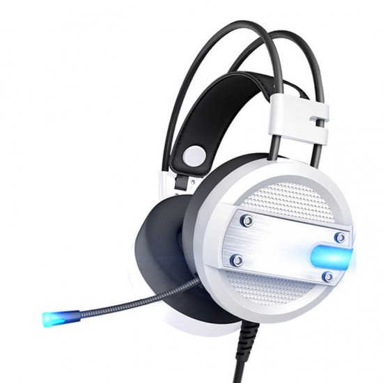 A10 3.5mm E-sports Gaming Luminous Earphones Noise Reduction HiFi Wired Headphone With Mic