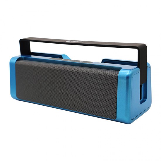 16W HiFi Portable Wireless Bluetooth Speaker 2600mAh Dual Units Stereo Bass Subwoofer with Mic